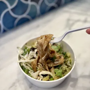 Dry Tingling cumin noodle dish