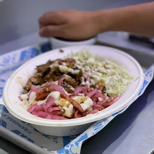 Teriyaki chicken rice bowl
