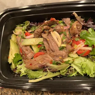 $17.95 for beef salad with 6 slices of beef. Insane!!!