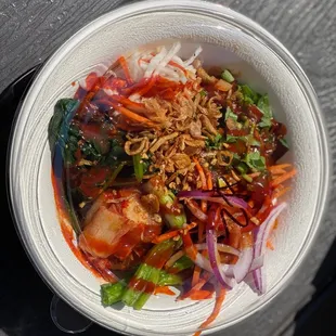 Bibimbap (Regular) with spicy pork