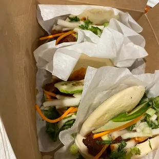 Spicy Pork Bao Bun