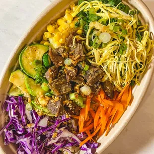 Rainbow Bibimbap Bowl