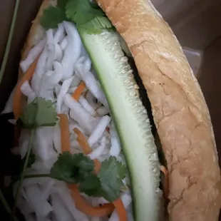 Spicy Pork Banh Mi