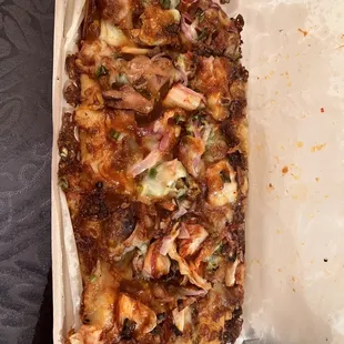 Korean Fire Chicken Pizza