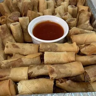 Lumpia party tray