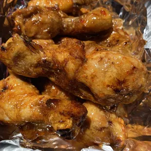 Sweet chili chicken for catering party trays