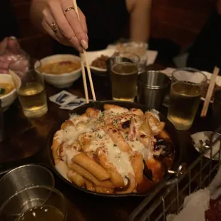 Spicy Seafood Cheese Tteokbokki
