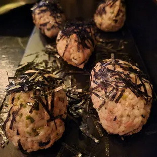 Tuna Mayo rice balls!