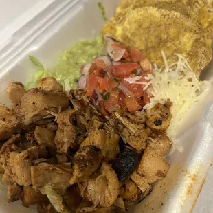 Loaded Green Plantains