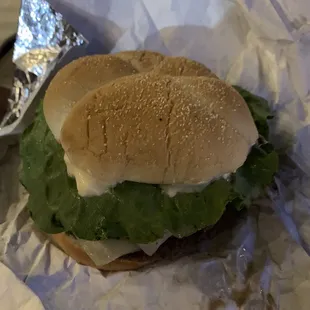 Banging Swiss Burger