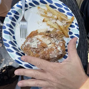 The breast is huge. (4.8.24)