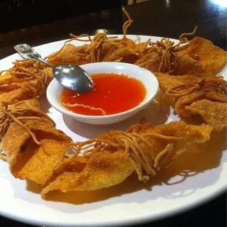 Wonton Wrapped Shrimp