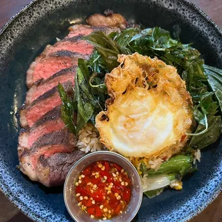 STEAK Basil Fried Rice