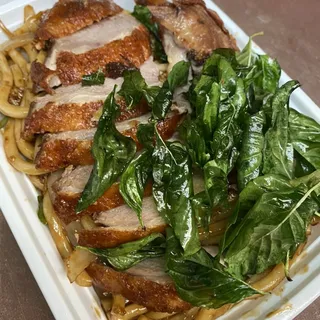 Duck Udon Basil