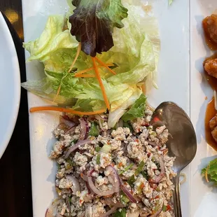 Larb salad! Yummy fusion of flavors!