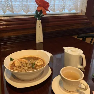 Tom Yum Noodle Soup, Thai Style