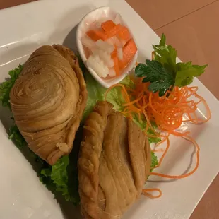 a plate of food