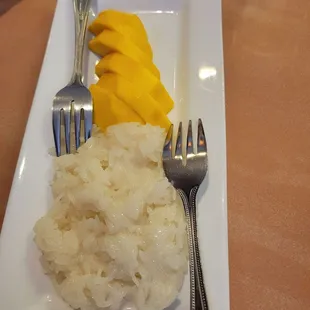 Mango sticky rice!