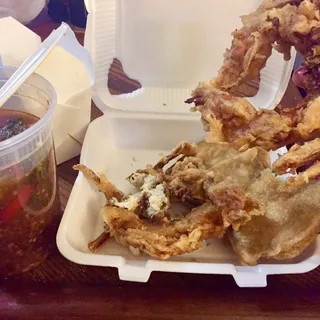 Soft Shell Crab with Basil