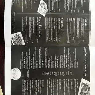 Bangkok 96 menu