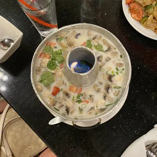 Bowl of Tom Kha Soup