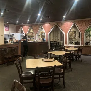 crepes, interior
