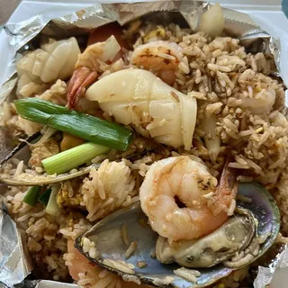 54. Seafood Fried Rice