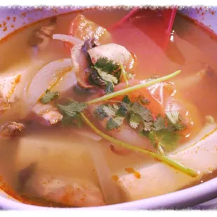 Tom Yum Soup ($3.50)