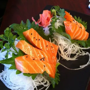 Fresh Salmon Sashimi.....Yum..Yum