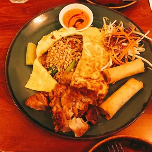 Pad Thai egg wrap