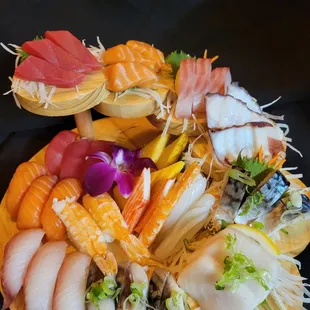 sushi and sashimi, sashimi, food, sushi