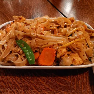 Drunken noodles