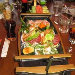 Great sushi boat
