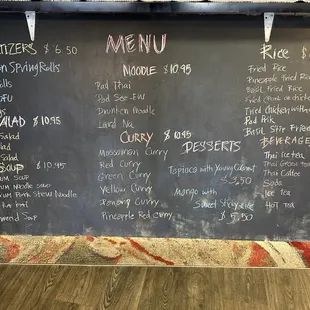Menu.