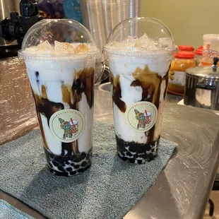 Fresh Milk Brown Sugar.