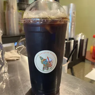 Thai Americano a little bit sweet then bitter