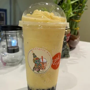 Passion Fruit Smoothie.