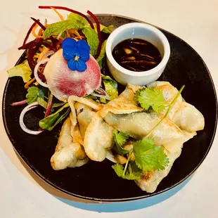 Shiitake dumplings