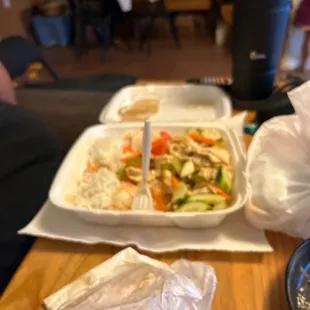 Sweet and sour chicken. My children  this place!