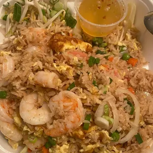 Shrimp fried rice