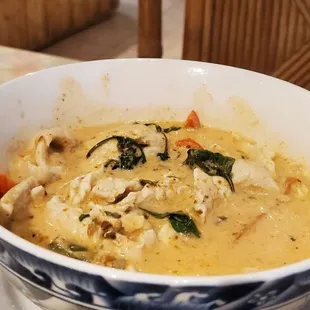 Panang chicken curry