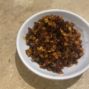 Chili oil