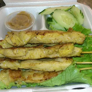 29. Chicken Sateh