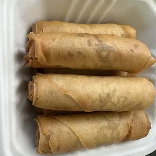 32. Veggie Spring Rolls