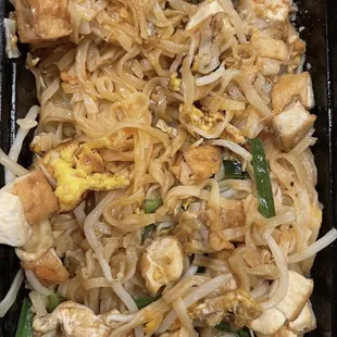 Pad Thai with shrimp