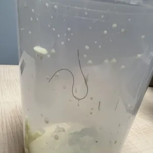 HAIR IN FOOD