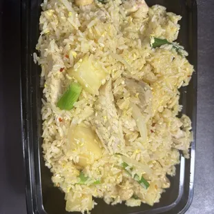 Pineapple fried rice