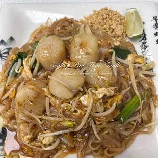 Scallop Pad Thai Noodle