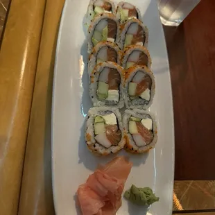 Pretty in pink roll