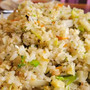 Gluten free vegetable fried rice